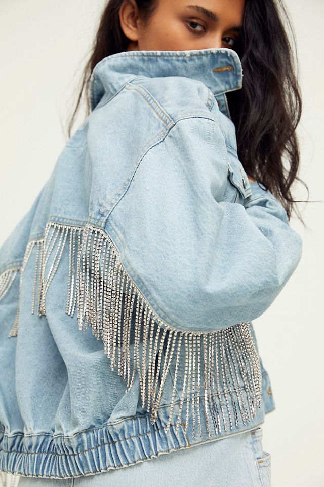 Free people denim clearance jacket