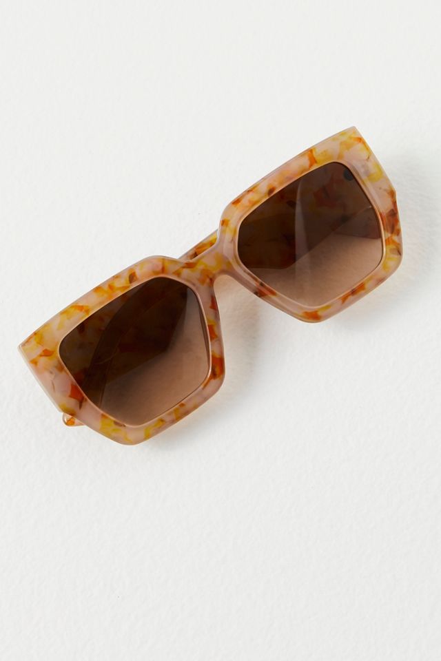 Bel Air Oversized Square Sunglasses