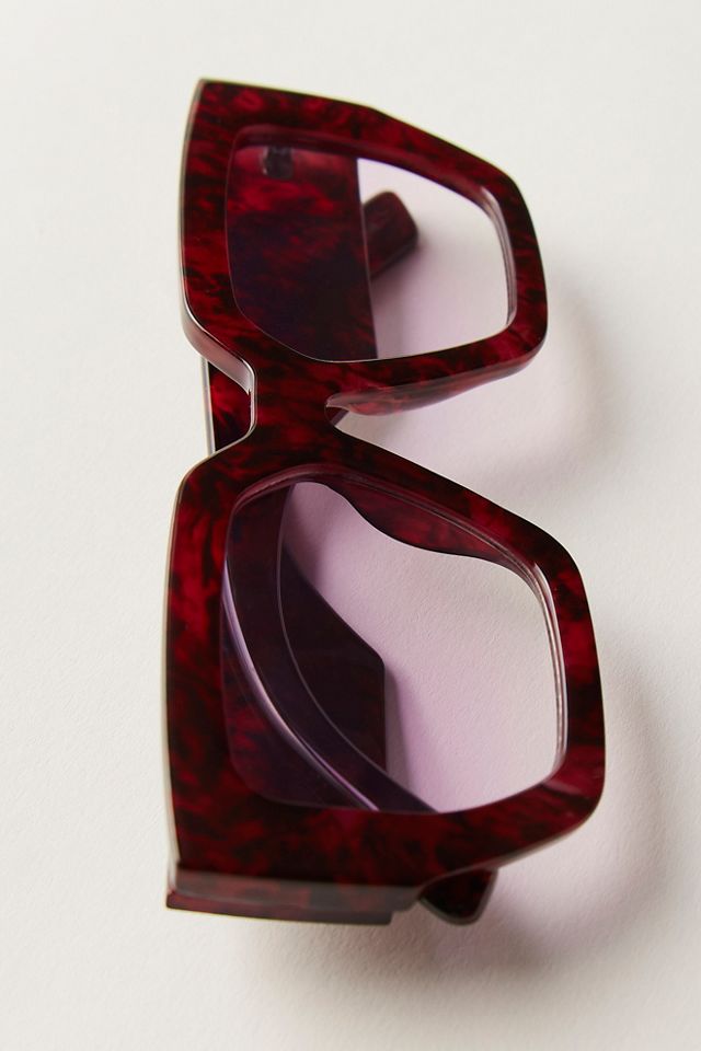 Bel Air Oversized Square Sunglasses #1
