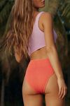Shell Maillot Smocked One-Piece Swimsuit