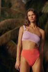 Shell Maillot Smocked One-Piece Swimsuit