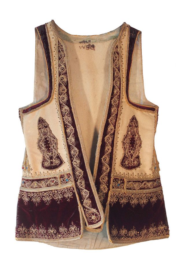 Well Worn Art Vintage Ornate Lurex Embroidered Vest | Free People