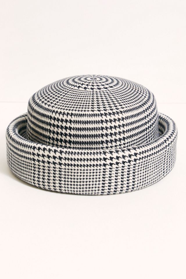 Casquette pieds-de-poule Beau #1