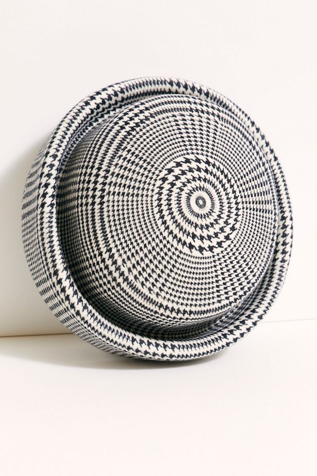 Casquette pieds-de-poule Beau #3