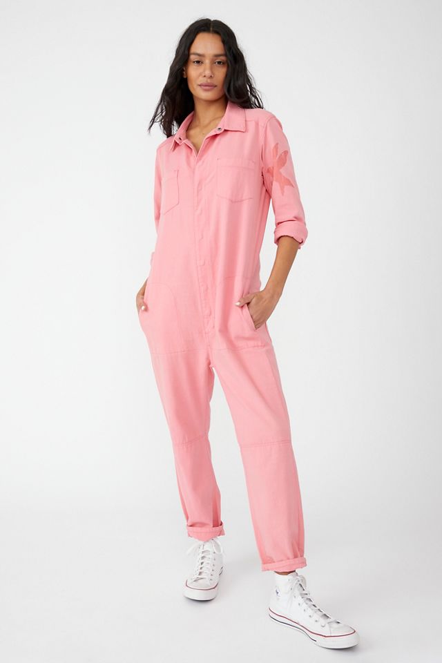 One teaspoon cheap pink jumpsuit