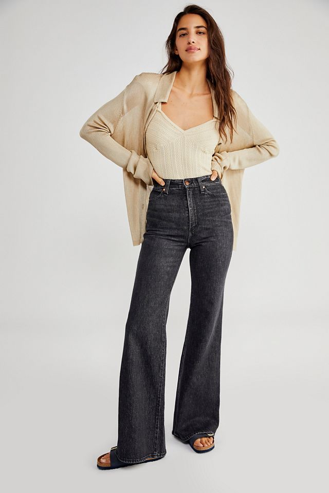 Jean taille haute évasé Wrangler Wanderer 622