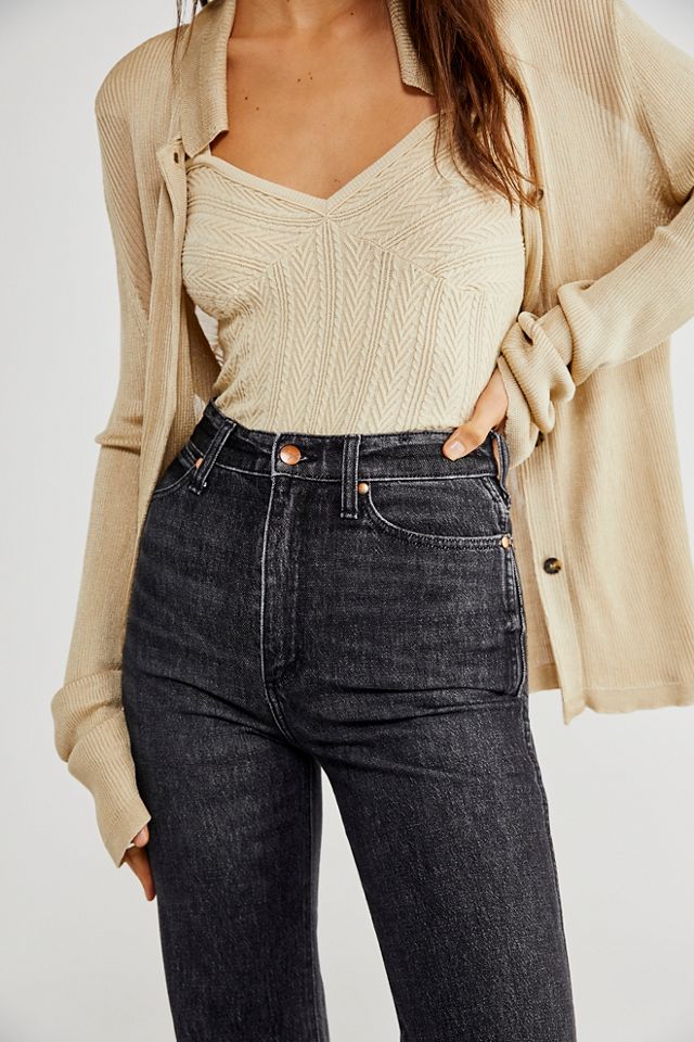 Jean taille haute évasé Wrangler Wanderer 622 #2