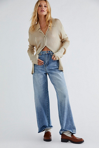 wrangler heritage wide leg