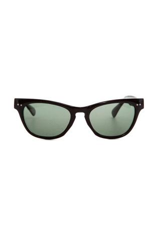 Vintage Norma Jean Sunglasses Selected by Sunglass Museum at Free People in Black