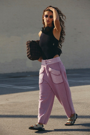 Timko Pants by FP Movement at Free People, Vanilla Fig, XL