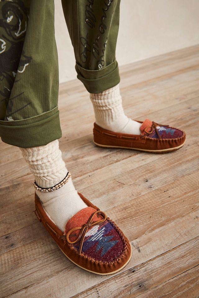 Minnetonka Tilia Moccasin Slippers