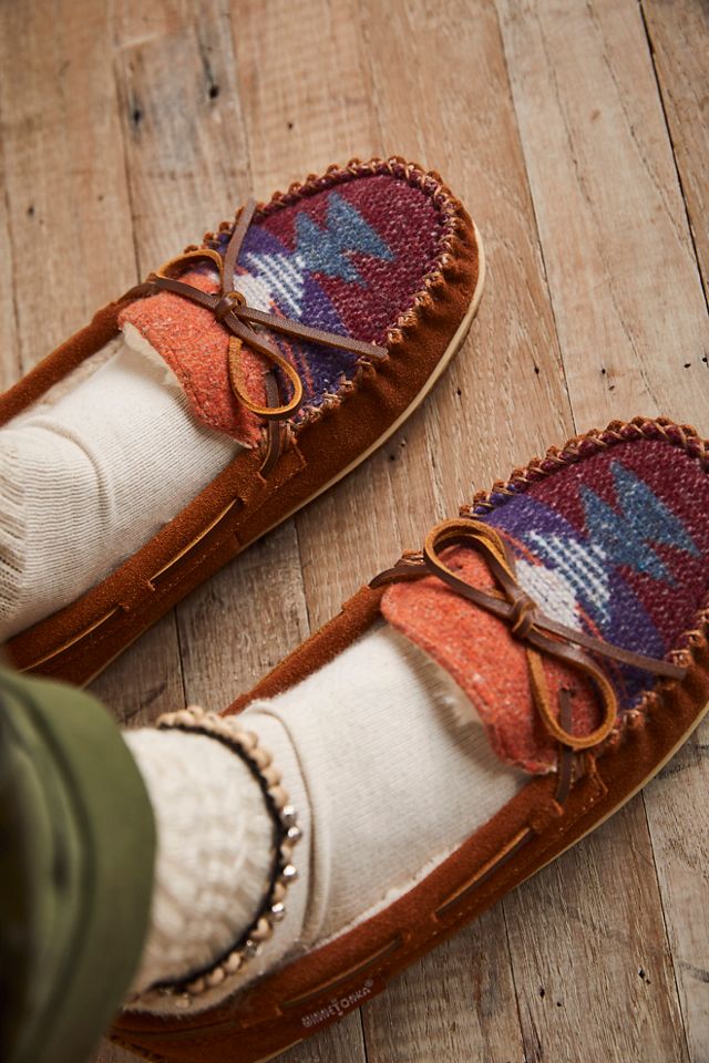 Minnetonka Tilia Moccasin Slippers #1