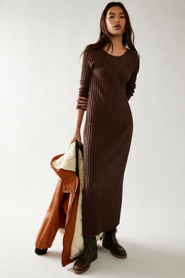 Free people 2025 ribbed dress