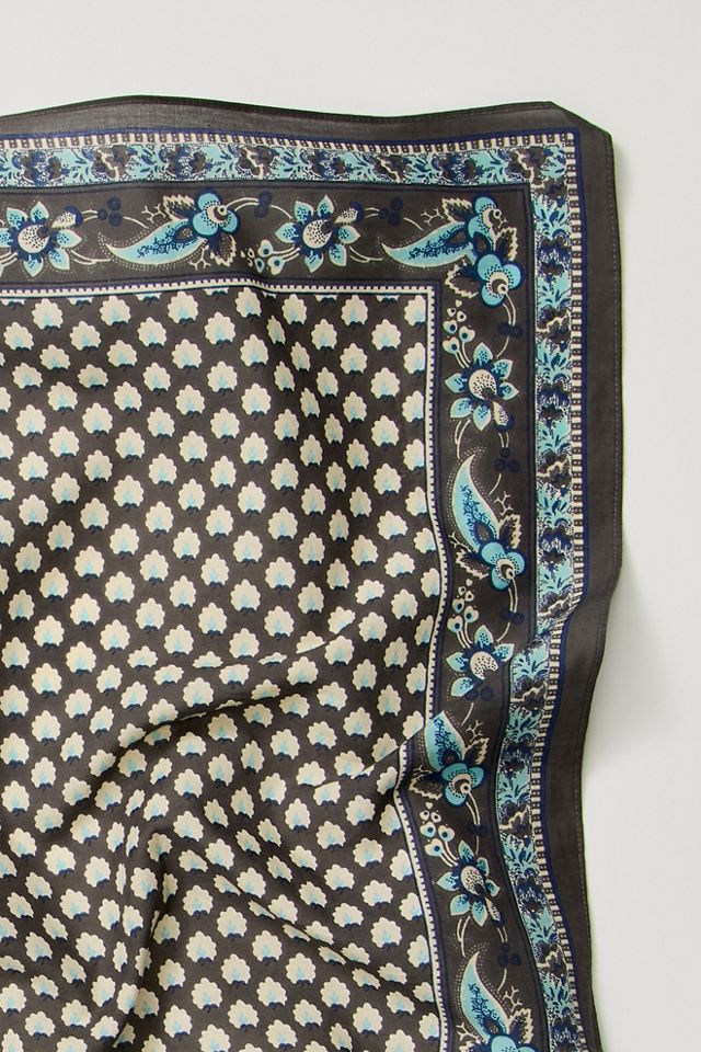 Bandana Imprimé Cachemire Lotus #1
