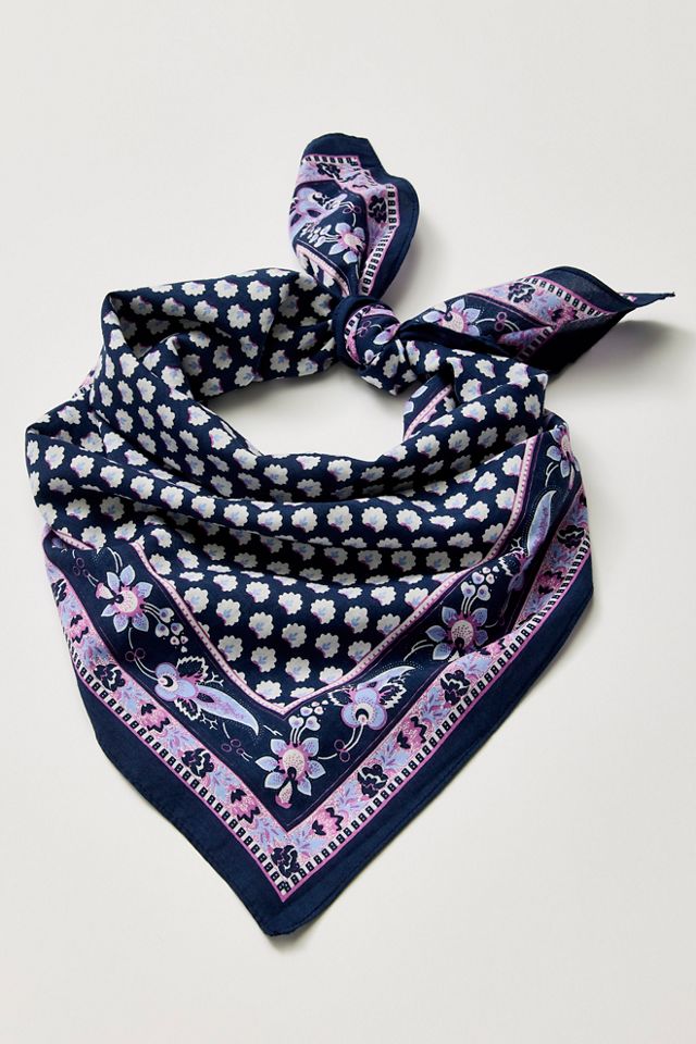 Bandana Imprimé Cachemire Lotus #2