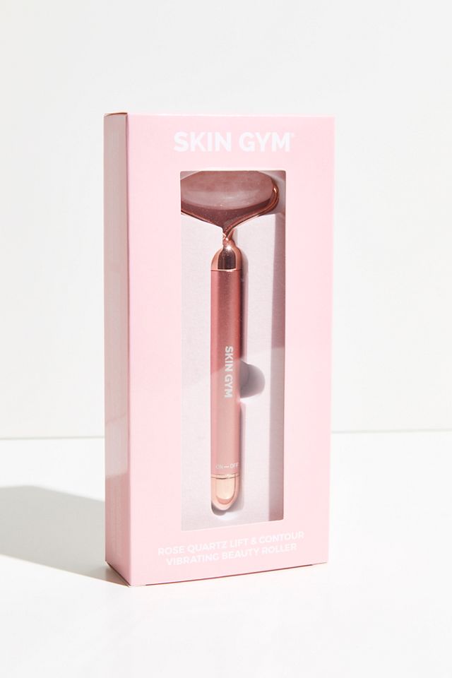 Skin Gym Rose Quartz Vibrating Lift & Contour Beauty Roller #2