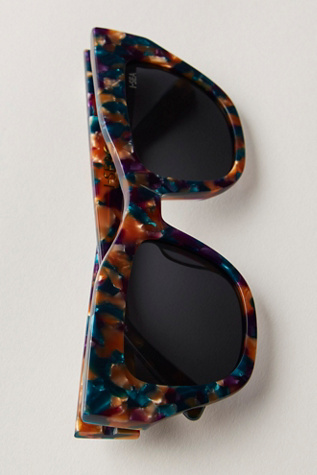 Lunettes de soleil carrées polarisées Decker