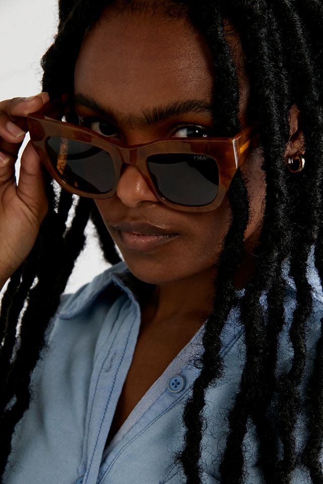 Lunettes de soleil carrées polarisées Decker #1