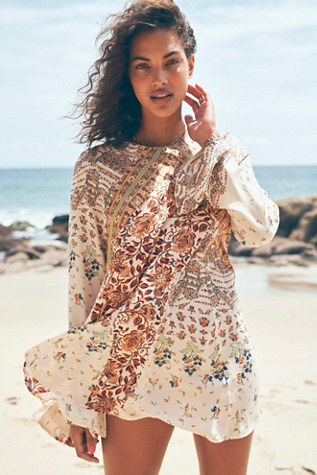 free people long sleeve tunic dress