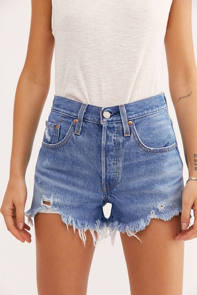Levi's 501 High Rise Shorts #7
