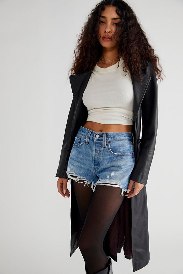 Levi's 501 High Rise Shorts #8