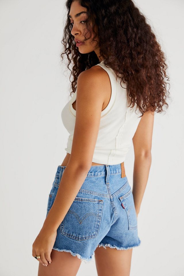 Levi's 501 High Rise Shorts #9