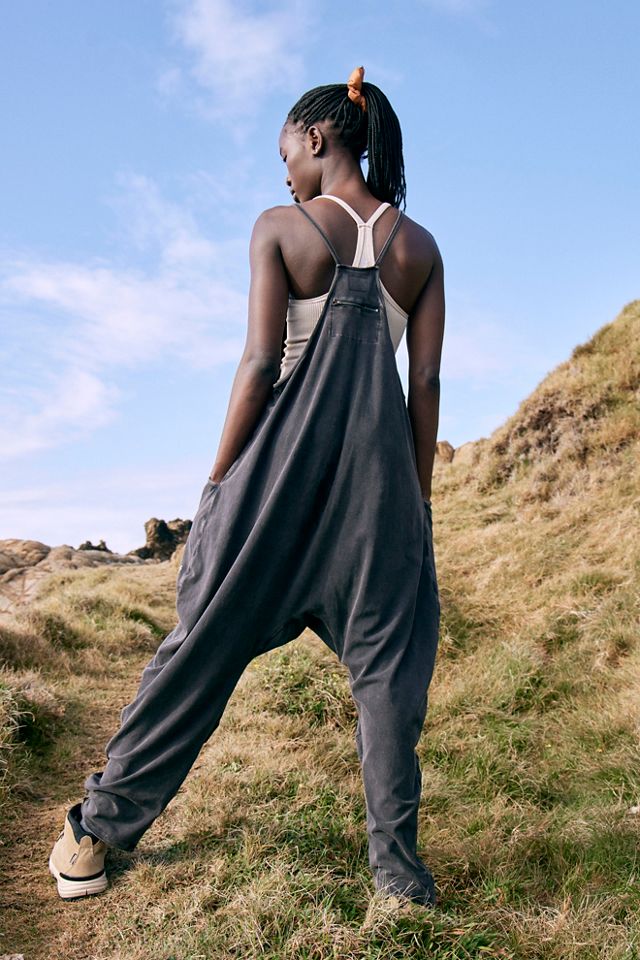 Free People Movement Tropic Sport Sleeveless One-Piece Jumpsuit Black – Per  Diem Thrifts