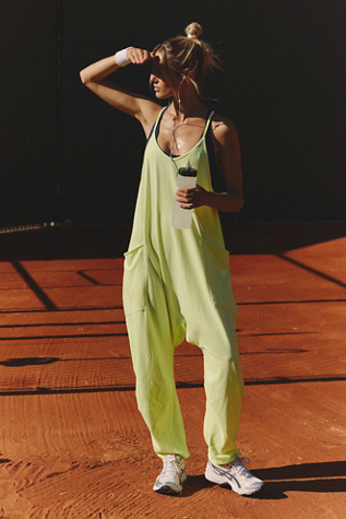Hot Shot Onesie by FP Movement at Free People in Sour Citrus, Size: XS