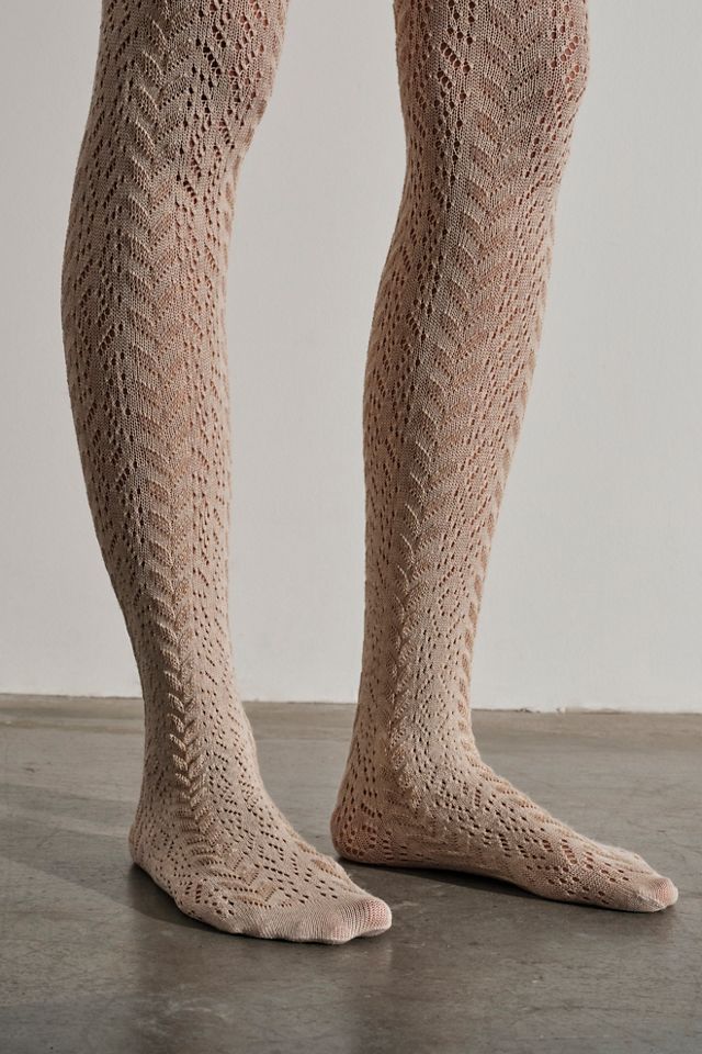 Fairy Tale Pointelle Sweater Tights #2
