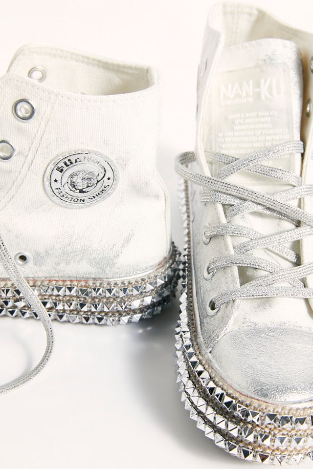 cruise studded hi top sneakers