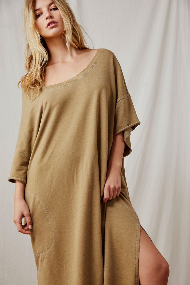 Cozy Cool Girl Maxi Tee Free People