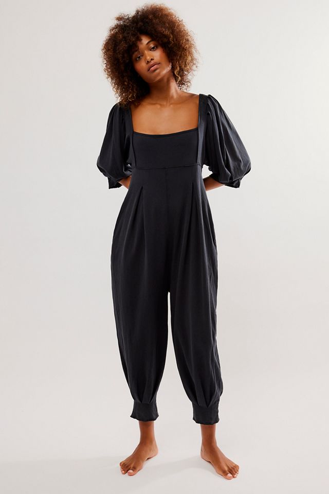 Free people back store into it jumpsuit