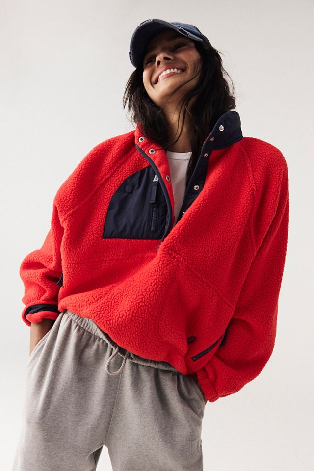 Free people clearance colorblock sweater