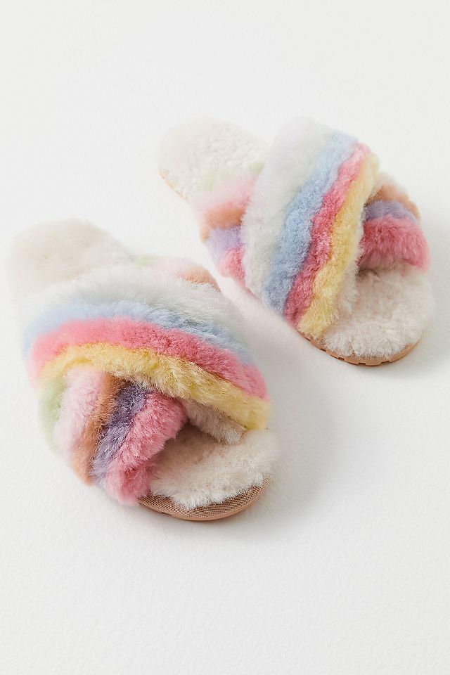 Mayberry Rainbow Slippers | Free People