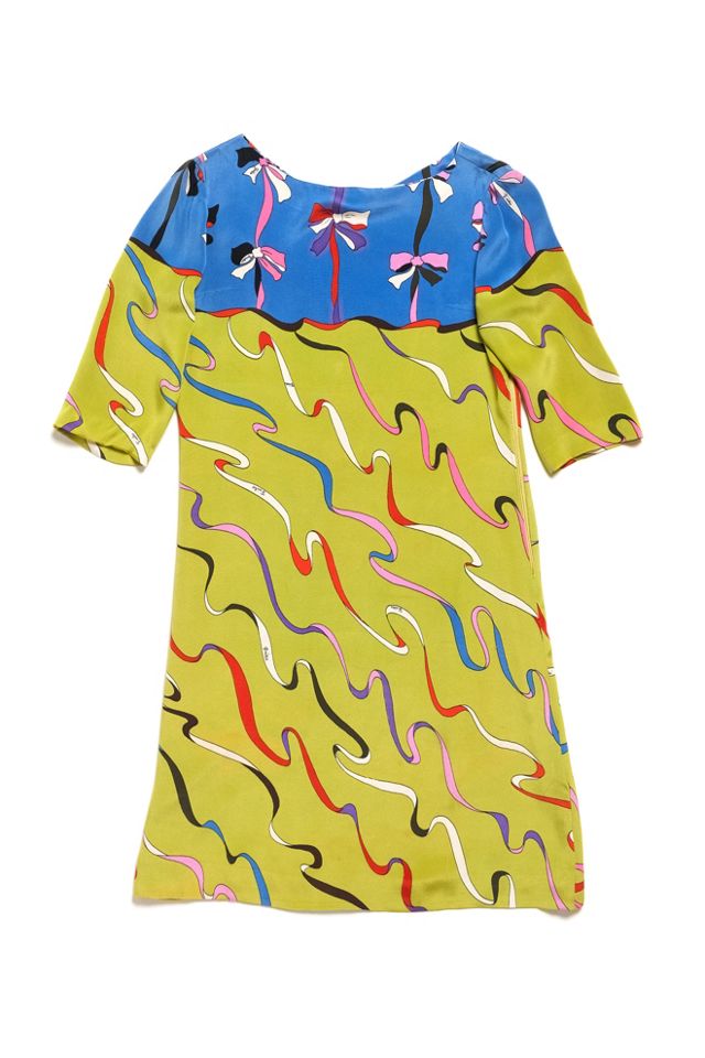 1960s Emilio Pucci Ribbon Print Dress Selected by Bang Bang by Bang ...