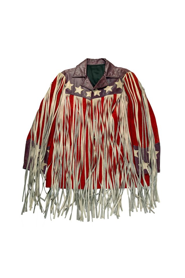 Vintage Stars & Stripes Leather Jacket Selected by Bang Bang by Bang Bang