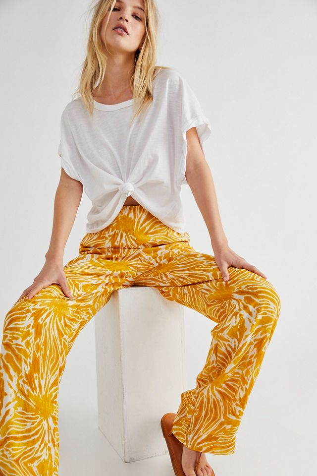 Free people discount tie dye joggers