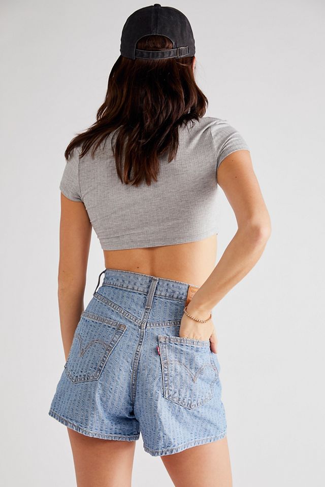 Levi's High Loose Shorts #1
