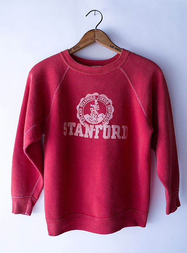 Vintage 1950s Stanford University Collegiate Sweatshirt Selected