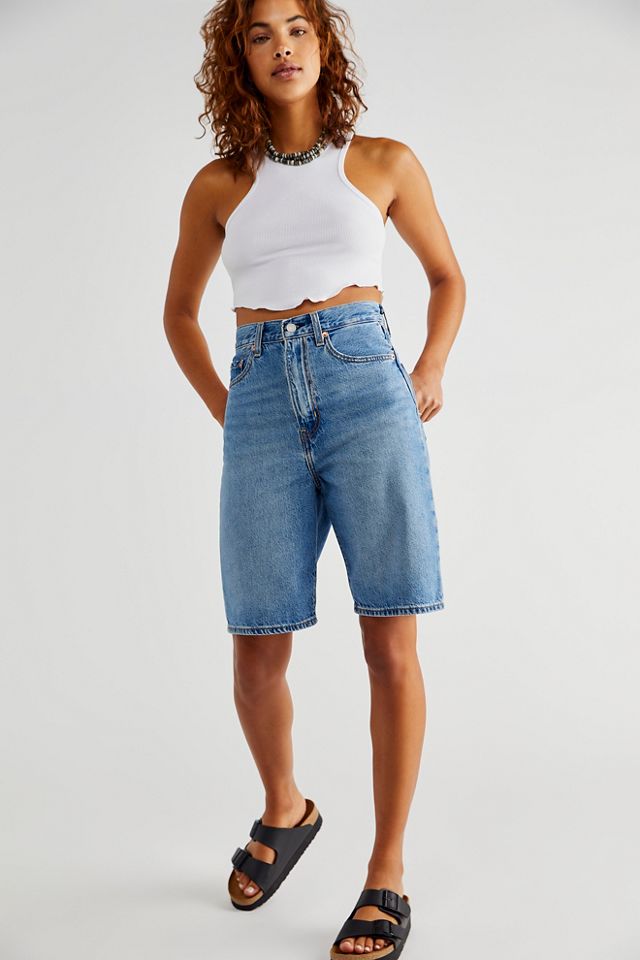 Free people cheap high waisted shorts