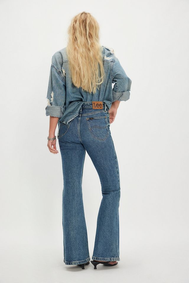 Jeans Évasés Taille Haute Lee #1
