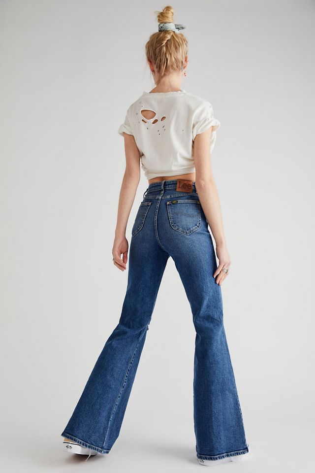Lee High-Rise Flare Jeans #1