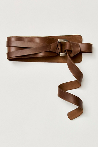 Waltz Waist Belt by FP Collection at Free People in Mustang, Size: M/L