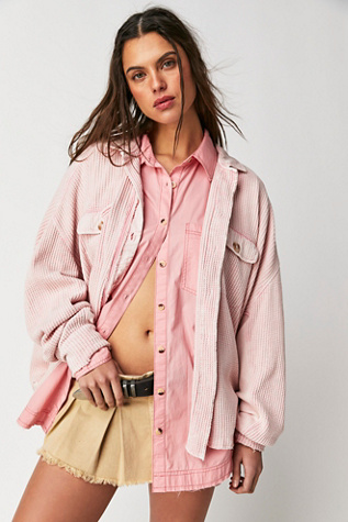 FP One Scout Jacket at Free People in Guava, Size: Large