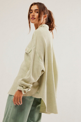 FP One Scout Jacket at Free People in Seafoam, Size: Medium