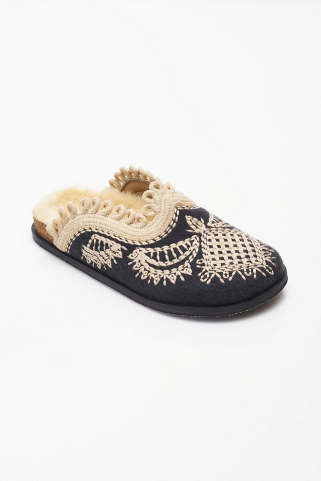 footbed mules uk