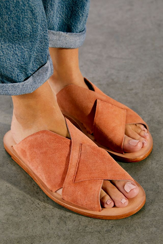 Free People leather good sandals