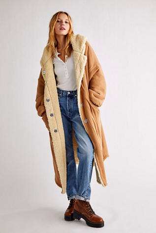 Free people outlet faux fur cardi