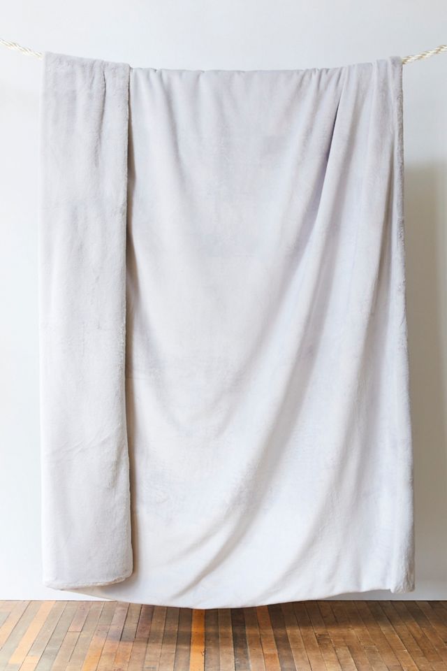 Unhide Lil' Marsh Small Faux Fur Blanket #4