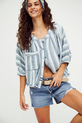 Free people wtf lisbon yarn dye outlets top